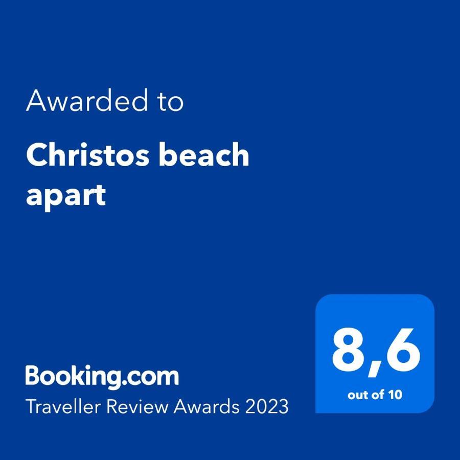 Christos Beach Apart Kos-Stadt Exterior foto